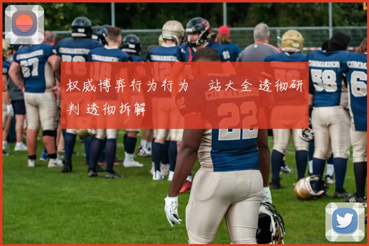 权威博弈行为行为網站大全 透彻研判 透彻拆解